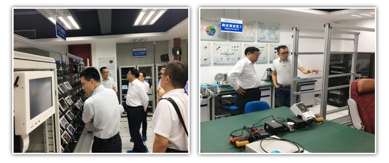 南航深圳分公司領導蒞臨多尼卡參觀指導